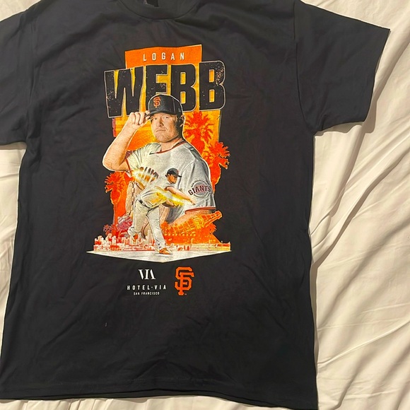 Tops - Logan Webb Giants T-shirt